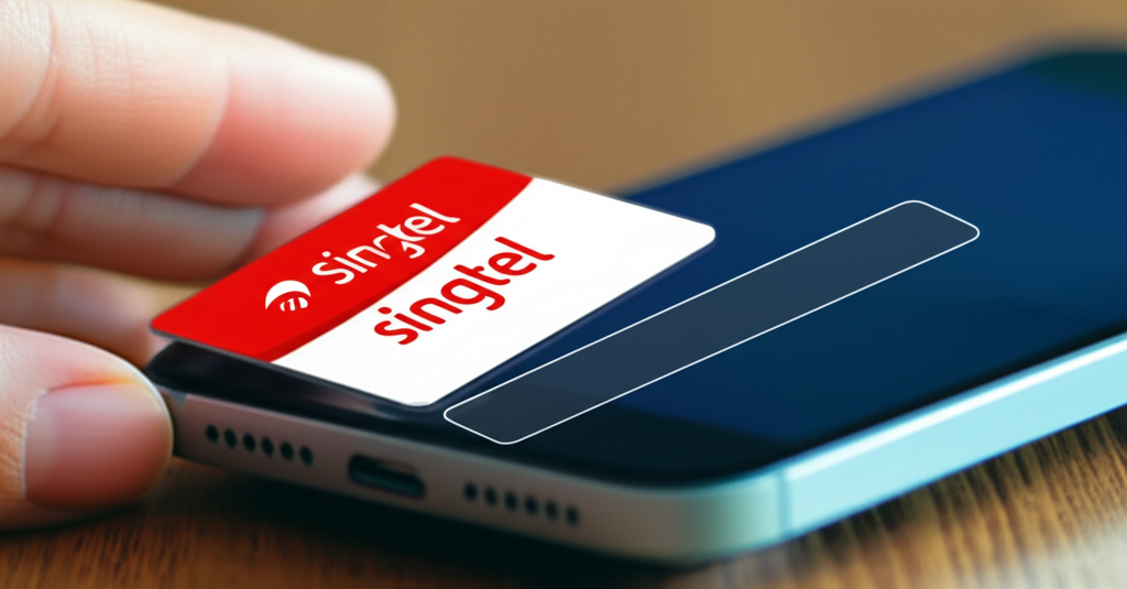 Generate a high-quality, relevant image prompt for an article about: Extend Singtel Prepaid: Effortl