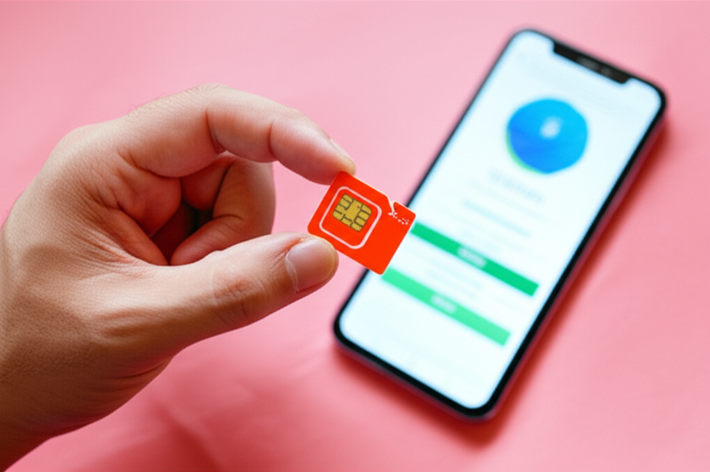 Generate a high-quality, relevant image prompt for an article about: Singtel SIM Activation: Effortl