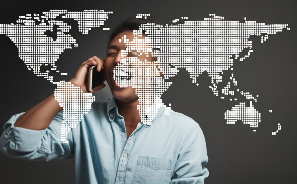 Generate a high-quality, relevant image prompt for an article about: Singtel Overseas Calls: Best &