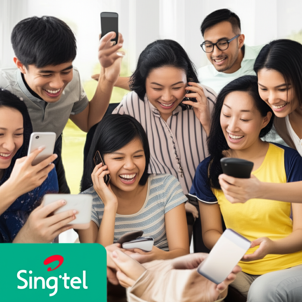 Generate a high-quality, relevant image prompt for an article about: Singtel Call Philippines: Easy