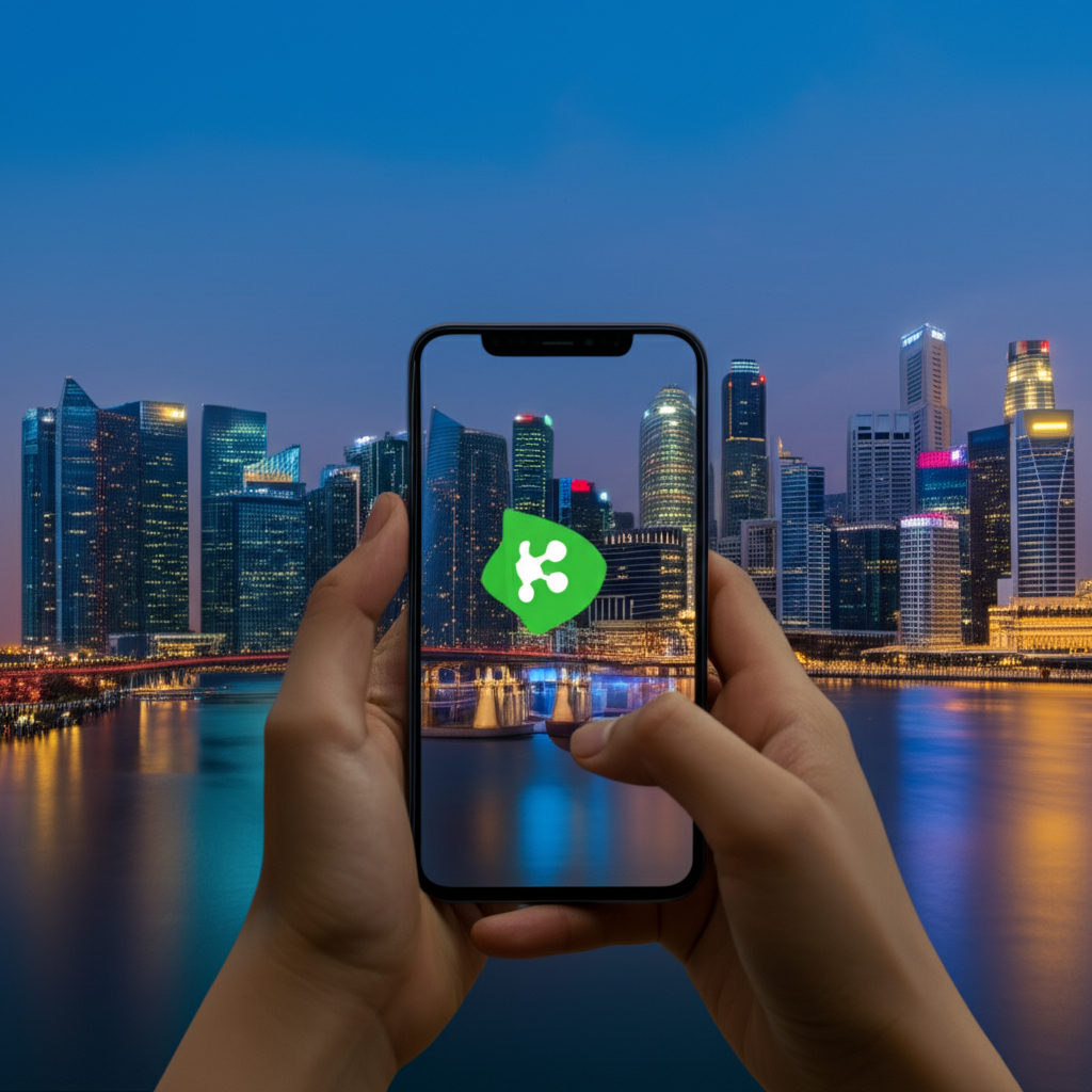 Generate a high-quality, relevant image prompt for an article about: Can I Use Robinhood in Singapor