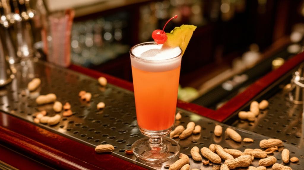 Generate a high-quality, relevant image prompt for an article about: How much is a Singapore Sling a