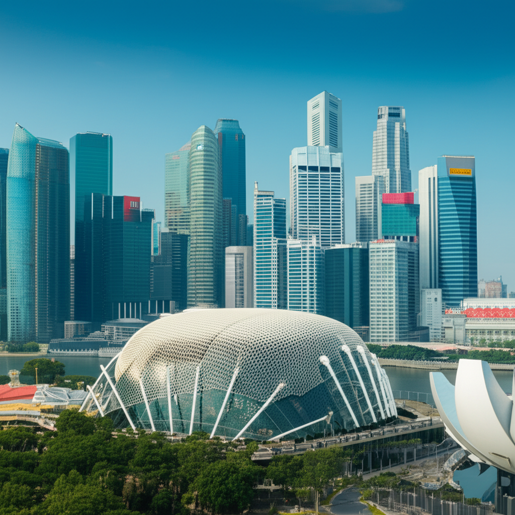 Generate a high-quality, relevant image prompt for an article about: What is SME Singapore?