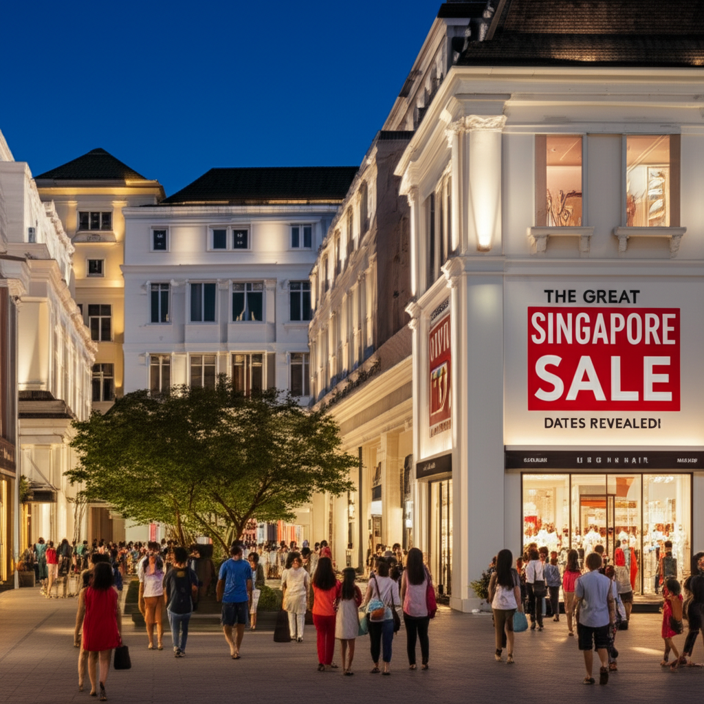 Generate a high-quality, relevant image prompt for an article about: Great Singapore Sale Dates Reve